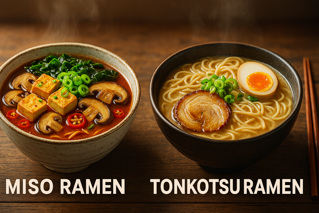 Tonkotsu vs Miso Ramen: Which One Wins for Flavour, Health & Plant-Based Eating?