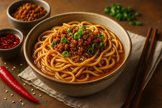 How We Recreated Dan Dan Noodles the Plant-Based Way: Flavour Without Compromise