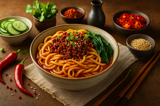 How to Serve Dan Dan Noodles