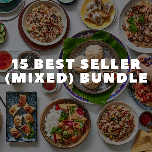 15 Best Seller Mixed (10 Meals + 5 Snacks)