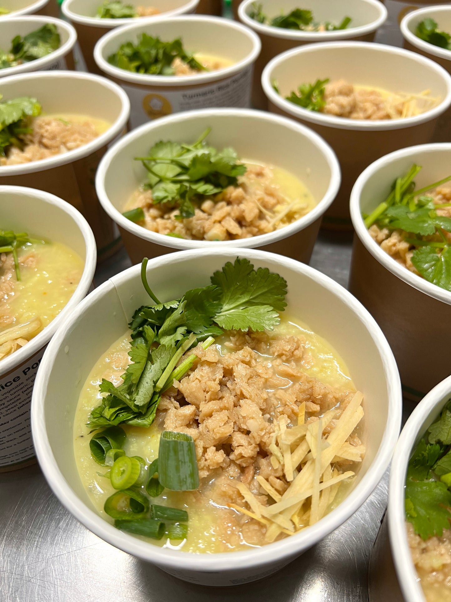 Turmeric Rice Porridge (Congee)