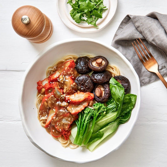 Plant-based BBQ Pork Noodle (NOG).