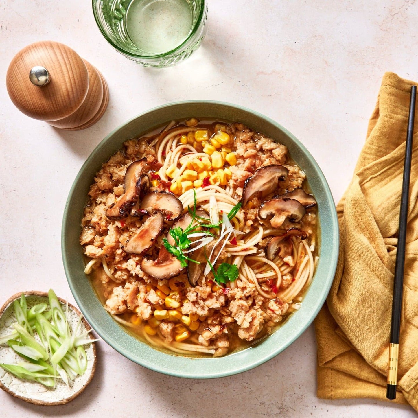 Plant-based Miso Ramen Noodle.