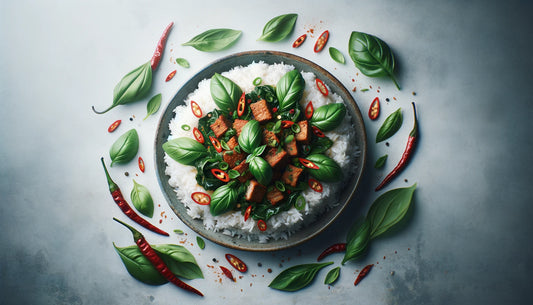 A Taste of Tradition Reimagined: Pam Pam’s Plant-Based Thai Pork Basil