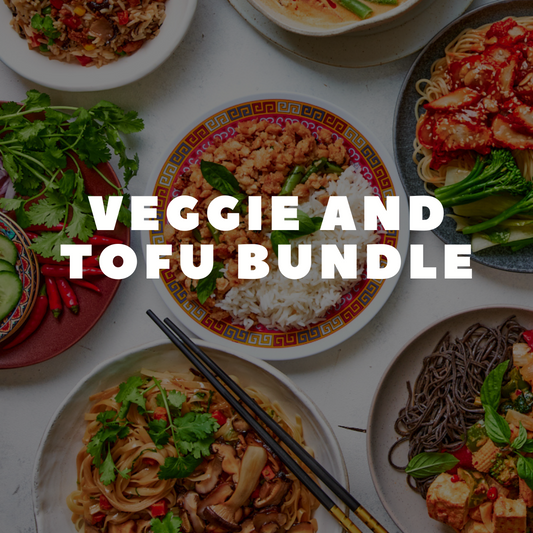 Veggie and Tofu Bundle (12 meals + 3 snacks)