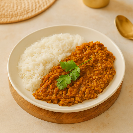NEW! Daal with Rice