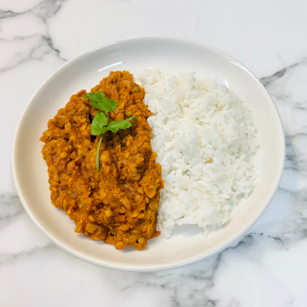 NEW! Daal with Rice
