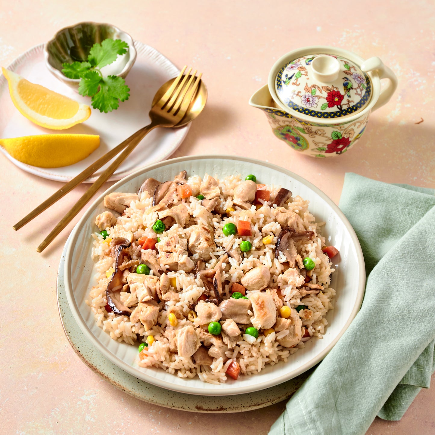 Plant-based Chicken Fried Rice