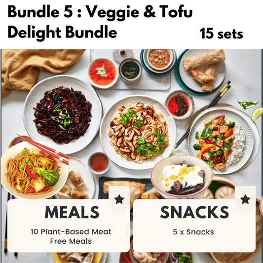 Bundle 5 Veggie & Tofu Delight Bundle